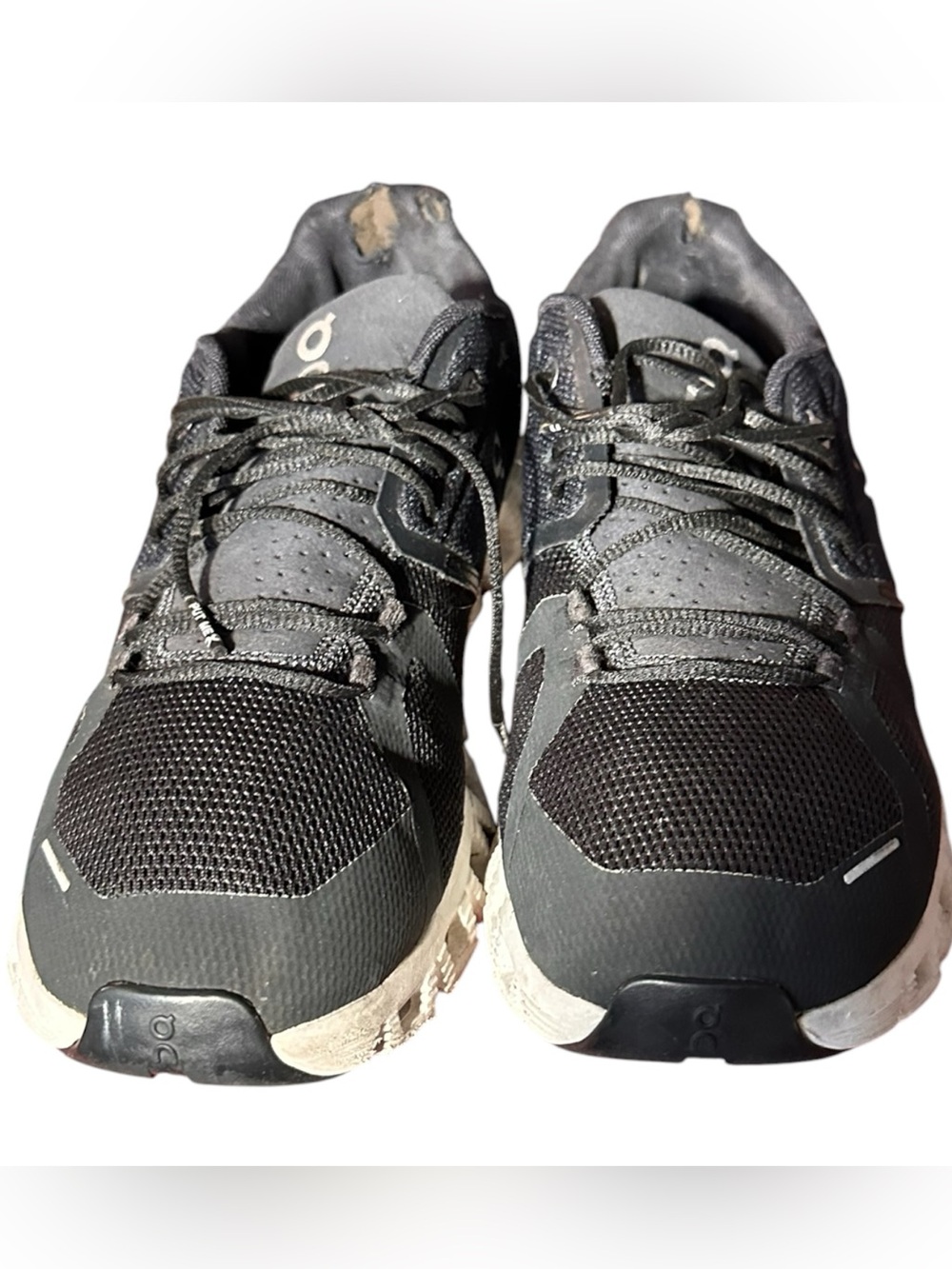 On Running Women’s Athletic Shoes in Black and White Size 11